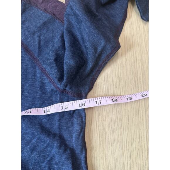 3 THREE DOTS COLORBLOCK WOMEN'S CROPPED TEE T-SHIRT TOP XS - Picture 7 of 9